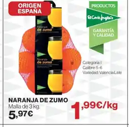 Supercor Naranjas de zumo oferta