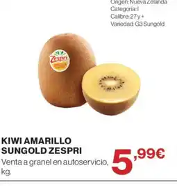 Supercor Kiwi amarillo sungold zespri oferta