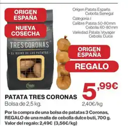 Supercor Patata tres coronas oferta