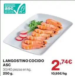 Supercor Langostino cocido asc oferta