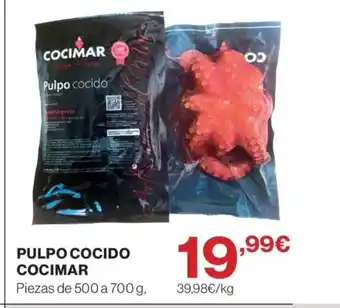 Supercor COCIMAR Pulpo cocido oferta