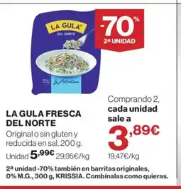 Supercor La gula fresca del norte oferta