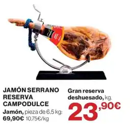 Supercor Jamón serrano reserva campodulce oferta