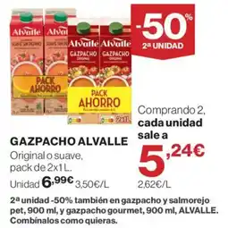 Supercor ALVALLE Gazpacho oferta