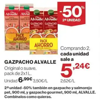 Supercor ALVALLE Gazpacho oferta
