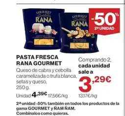 Supercor Pasta fresca rana gourmet oferta