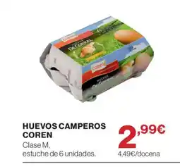 Supercor COREN Huevos camperos oferta
