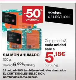 Supercor Salmón ahumado oferta