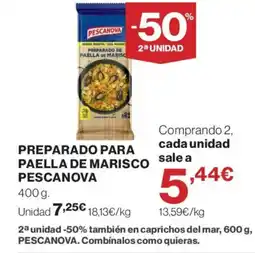 Supercor PESCANOVA Preparado para paella de marisc oferta