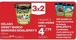 Supercor BEN&JERRY'S Helado sweet mango memories oferta