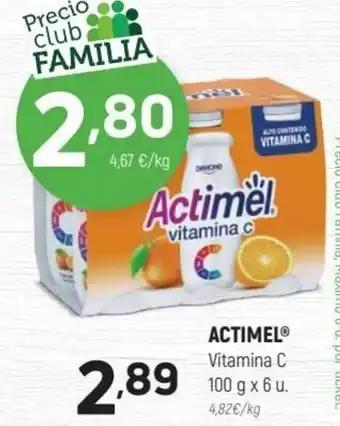 Coviran Actimel Vitamina C 100 g x 6 u. oferta