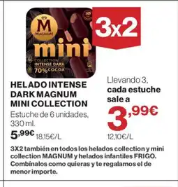 Supercor Helado intense dark magnum mini collection oferta