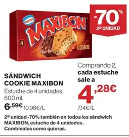 Supercor MAXIBON Sándwich cookie oferta