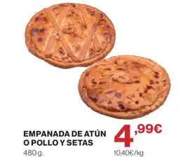Supercor Empanada de atún o pollo y setas oferta