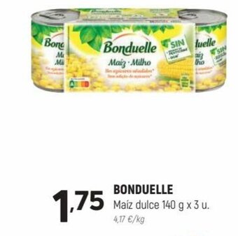 Coviran Bonduelle Maíz Dulce 140 g x 3 u. oferta