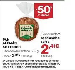 Supercor Pan alemán ketterer oferta