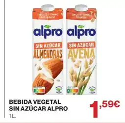 Supercor ALPRO Bebida vegetal sin azúcar oferta