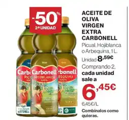Supercor CARBONELL Aceite de oliva virgen extra oferta