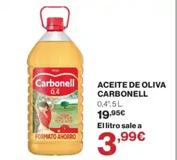 Supercor CARBONELL Aceite de oliva oferta