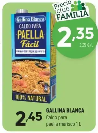 Coviran Gallina Blanca Caldo Para Paella Marisco 1 L oferta