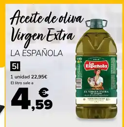 Supeco LA ESPAÑOLA Aceite de oliva Virgen Extra oferta