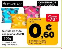 Supeco IAMMI Surtido de fruta congelada oferta
