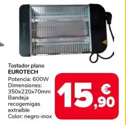 Supeco EUROTECH Tostador plano oferta