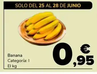 Supeco Banana oferta