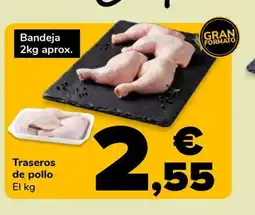 Supeco Traseros de pollo oferta
