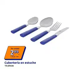 Action Cubertería en estuche oferta