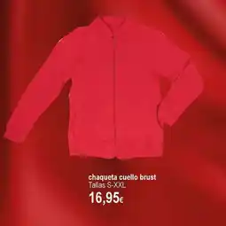 E.Leclerc Chaqueta cuello brust oferta