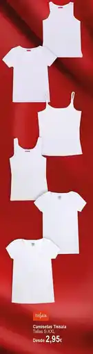 E.Leclerc Camisetas Tissaia oferta
