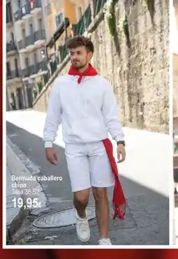 E.Leclerc Bermuda caballero chino oferta