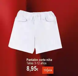 E.Leclerc Pantalón corto niña oferta