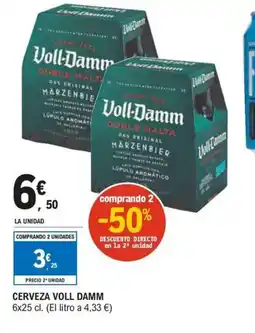 E.Leclerc Cerveza voll damm oferta