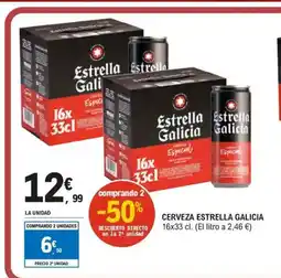 E.Leclerc Cerveza estrella galicia oferta