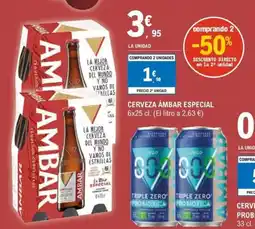 E.Leclerc Cerveza ámbar especial oferta