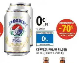 E.Leclerc Cerveza polar pilsen oferta