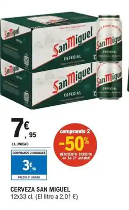 E.Leclerc Cerveza san miguel oferta