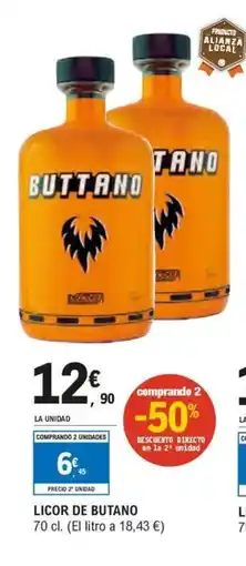 E.Leclerc Licor de butano oferta