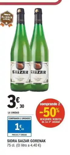 E.Leclerc Sidra saizar gorenak oferta