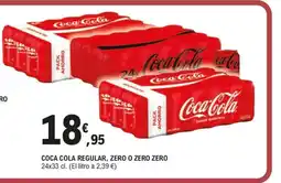 E.Leclerc Coca cola regular, zero o zero zero oferta
