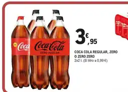 E.Leclerc Coca cola regular, zero o zero zero oferta