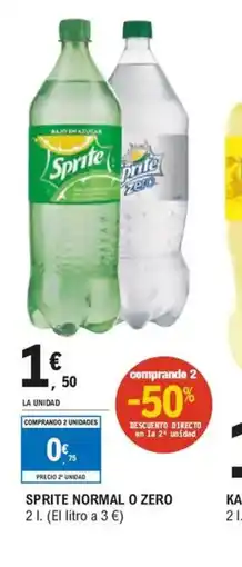E.Leclerc Sprite normal o zero oferta