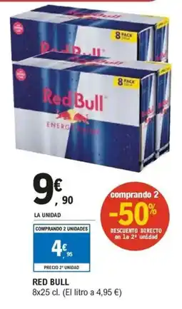 E.Leclerc RED BULL oferta