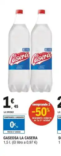 E.Leclerc Gaseosa la casera oferta