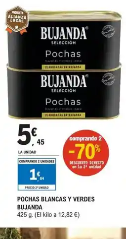 E.Leclerc Pochas blancas y verdes bujanda oferta