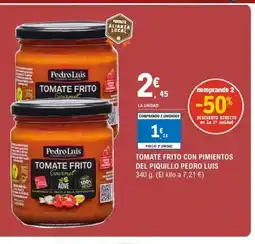 E.Leclerc Tomate frito con pimientos del piquillo pedro luis oferta