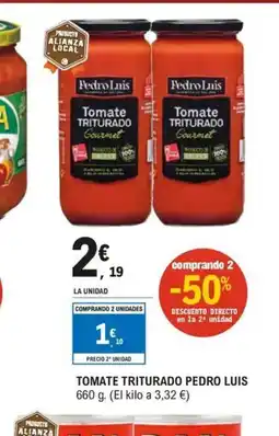 E.Leclerc Tomate triturado pedro luis oferta