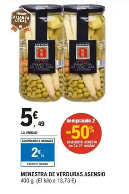E.Leclerc Menestra de verduras asensio oferta